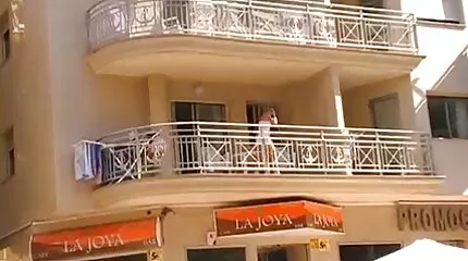 Mona blå tysk sex masturbating.